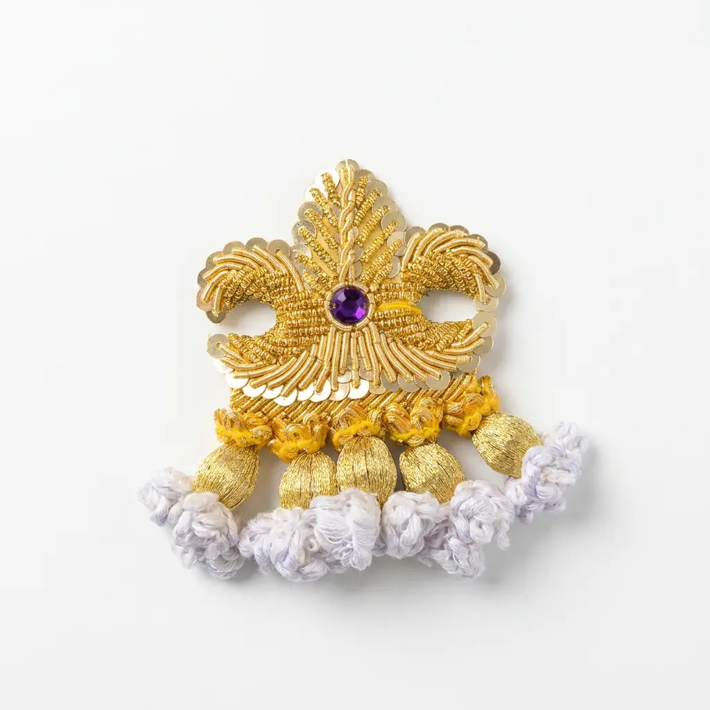 Broche Alamar Lis Morado preview