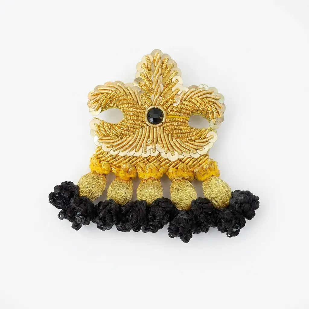 Broche Alamar Lis Negro preview